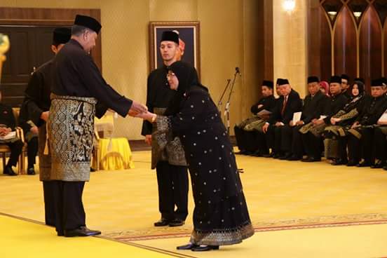 Perlantikan YB Dato' Sepiah